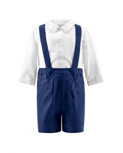 Комплект из 2 подтяжек и шорт Carriage Boutique Carriage Boutique, синий