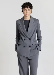 Пуговицы на двубортном пиджаке Calliope, Grigio Melange