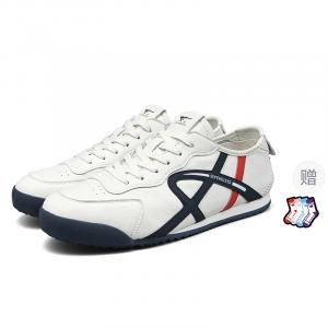 SEPTWOLVES Мужские низкие кеды повседневные бело-голубые с носками*1 (стандартный размер кожаной обуви), цвет White Blue Comes with Socks*1 (Standard Leather Shoe Size)