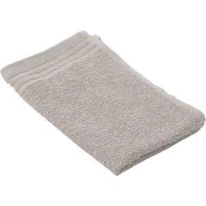 Набор гостевых полотенец Hanna, однотонные цвета, структурированная кайма, 100% хлопок Gözze, серебристый