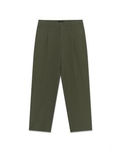 Matinique Широкие брюки 'MAChino' с плиссировкой спереди в оливковом цвете