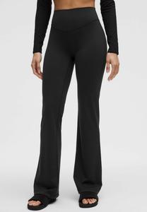 Брюки WUNDER UNDER SMOOTHCOVER BOOTCUT REGULAR lululemon, черный