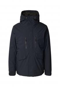 INDICODE JEANS Зимняя куртка 'Benyol' в темно-синем цвете