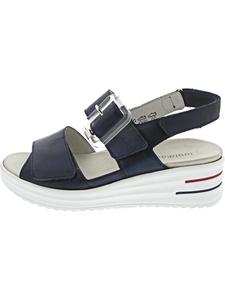 WALDLÄUFER Сандалии на танкетке H-Dina, синие