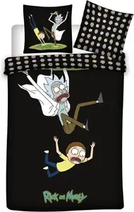Пододеяльник Рик и Морти Portal Travel 140 x 200 см - 65 x 65 см