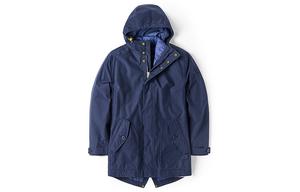 Пуховик мужской темно-королевский синий Timberland