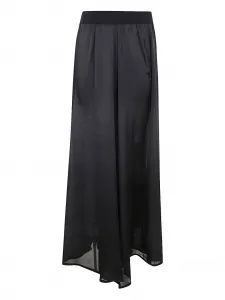 Брюки на резинке Maria Calderara, черный