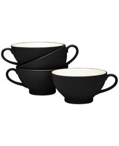 Набор из 4 мисок с ручками Colorwave Noritake, графит