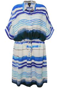 Платье-рубашка Ulla Popken, морской синий