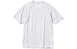 Футболка унисекс серая Uniqlo, серый