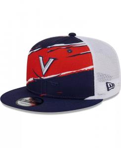 Мужская темно-синяя бейсболка Virginia Cavaliers Tear Trucker 9FIFTY Snapback New Era
