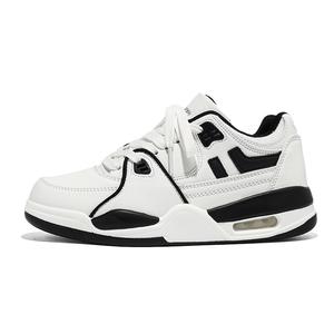 JIAFEIMAOJIAZU Износостойкие легкие дышащие низкие повседневные туфли на платформе унисекс белый черный оранжевый, цвет White Black Orange