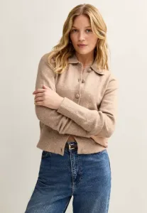 Кардиган средней плотности с воротником New Look, Mink