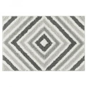 Быстросохнущий и нескользящий коврик для ванной комнаты, коврик для ванной комнаты с душем Unique Bargains, серый