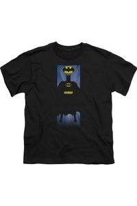 Футболка с коротким рукавом Batman Block для детей Gildan, черный