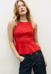 Топ без рукавов Stradivarius, Red