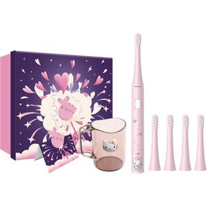 Sanrio Электрическая зубная щетка с долговечной батареей, отбеливанием и тремя режимами очистки T3