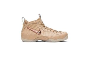 Кроссовки Nike Air Foamposite Pro Premium 'Vachetta Tan', загар
