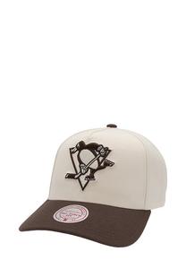 Бейсболка Mitchell & Ness NHL FASHION BASIC PITTSBURGH PENGUINS , Cream/Off-White