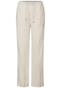 Брюки свободного кроя Street One Studio, бежевый