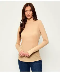 Водолазка Slim fit Elisabetta Franchi, бежевый