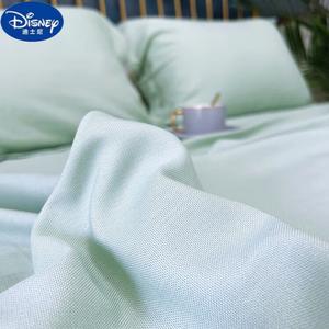 Disney Комплект постельного белья из бамбукового волокна, 1.5 м, три предмета (пододеяльник 210х240 см, 2 наволочки), цвет Mint Green