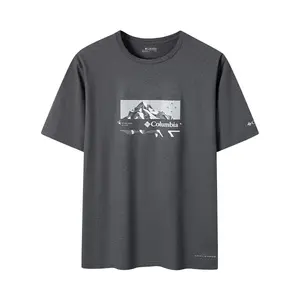 Футболка мужская серая Columbia, серый