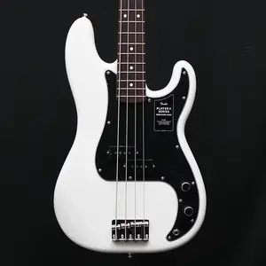 Бас-гитара Fender Player II Precision, гриф из розового дерева, цвет Polar White