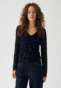 Блуза Noella Blouse, Clarity Black Print/Black