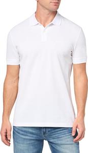 Мужская спортивная рубашка-поло BOSS Pio Sporty Tonal Collar, White Oak