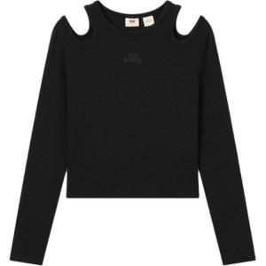 Levis Футболка женская черная