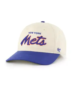 Мужская натуральная приталенная кепка New York Mets Crosstown Franchise '47 Brand