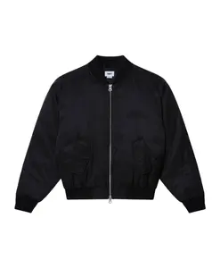 Зимняя куртка-бомбер Aeronautica, черная. Obey, черный