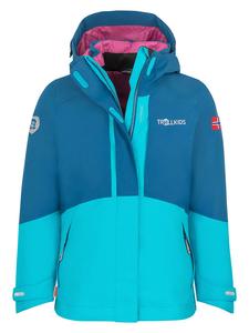 Функциональная куртка 3 в 1 Сканден бирюзового цвета Trollkids
