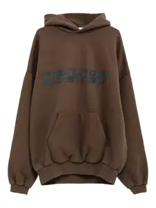 Худи с принтом логотипа в стиле 90-х Fear Of God Essentials, коричневый