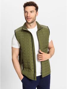 WITT WEIDEN Стеганый жилет оливкового цвета