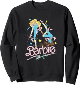 Толстовка Barbie - Malibu Aerobics, черная