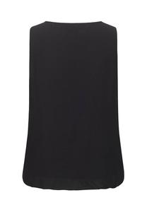 Блузка Mit Schlüsselloch-Und Deko-Schnalle Cloud 5ive, черный