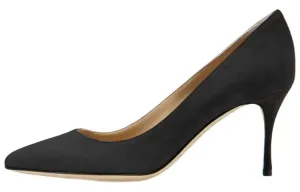 SERGIO ROSSI Туфли-лодочки Godiva Slim Heel на высоком каблуке 7,5 см женские черные