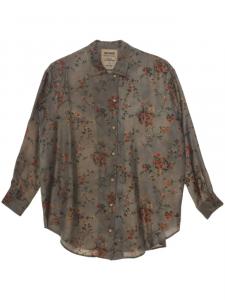 Uma Wang блузка Tyesma, серый