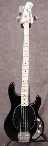 Электрогитара Sterling SUB StingRay Ray4 Bass, черная отделка - с настройкой