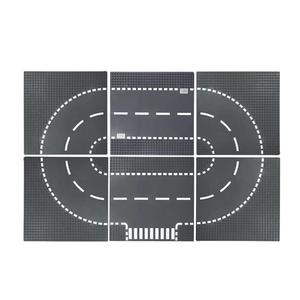 Road City из блоков, дорожные знаки, строительная плита - 23 шт. HABARRI