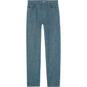 Loro Piana Джинсы мужские синие Moderate Straight Fit