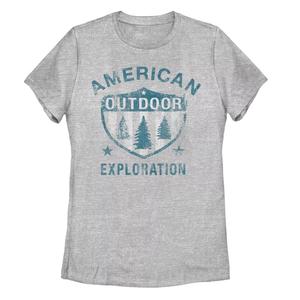 Футболка с рисунком American Outdoor Exploration для юниоров