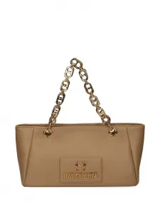 Сумка-тоут Bold Love Love Moschino, бежевый