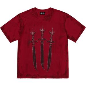 Футболка Santoryu Master THUG CLUB, красный