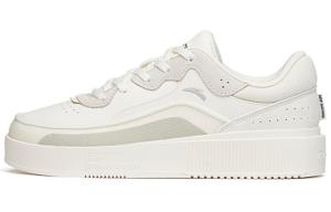 Кроссовки ANTA Life Collection Skateboard Shoes Women's Low-Top Ivory White/Light Gray
