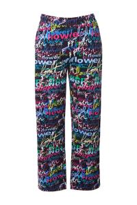 Обычные брюки Angel of Style, розовый/черный