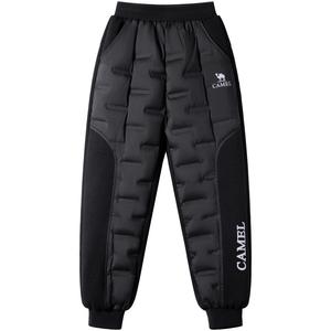 Детские утепленные пуховые штаны CAMEL, phantom черный