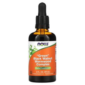 Now Foods Fresh Green Black Walnut Wormwood Complex 60 мл